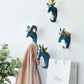 6 Pcs Set Animals Head Wall Hooks - Fansee Australia