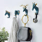 6 Pcs Set Animals Head Wall Hooks - Fansee Australia