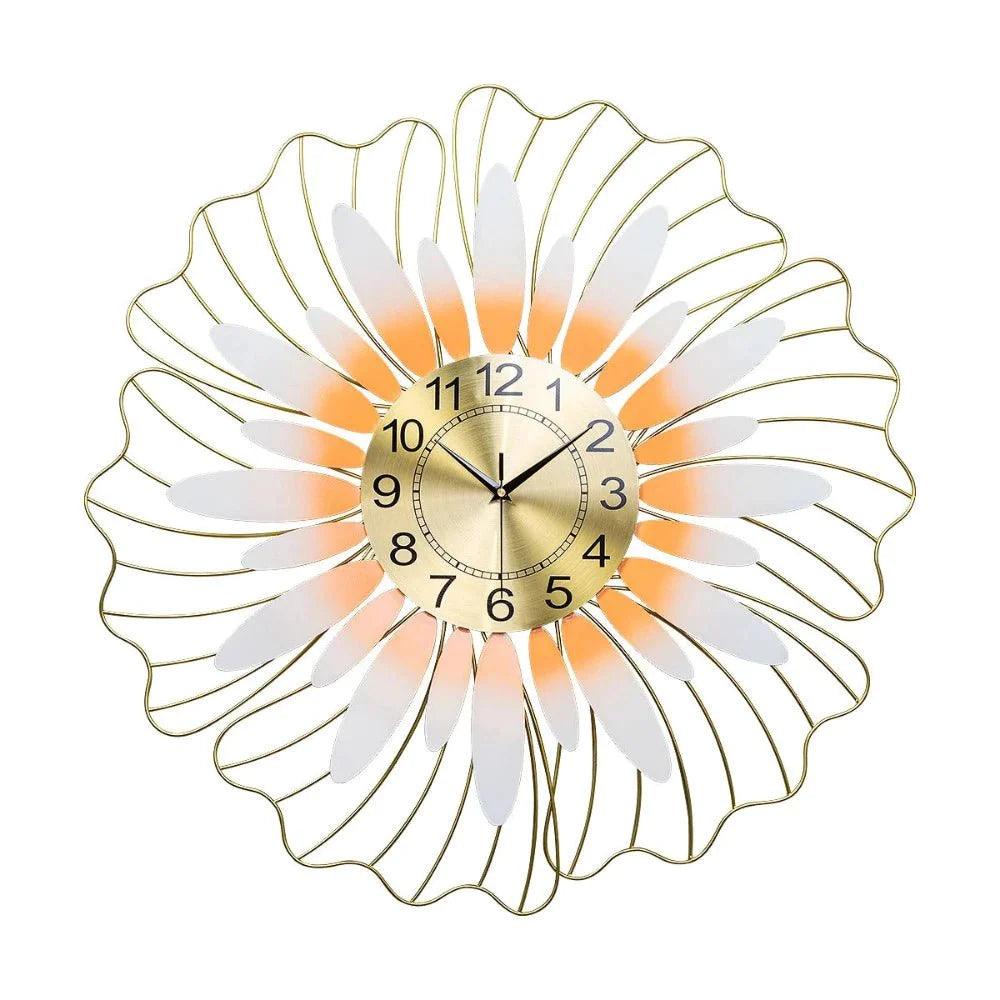 70cm Leaf Design Large Wall Clock - Fansee Australia
