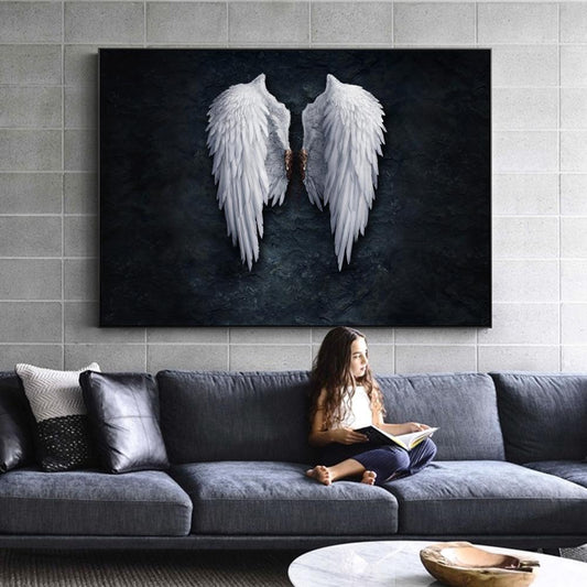 Angel Wings Wall Art Prints (75x120cm) - Fansee Australia