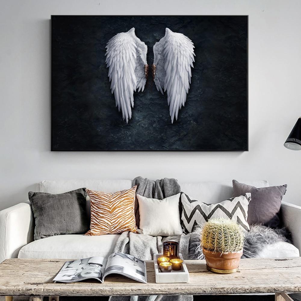 Angel Wings Wall Art Prints (75x120cm) - Fansee Australia