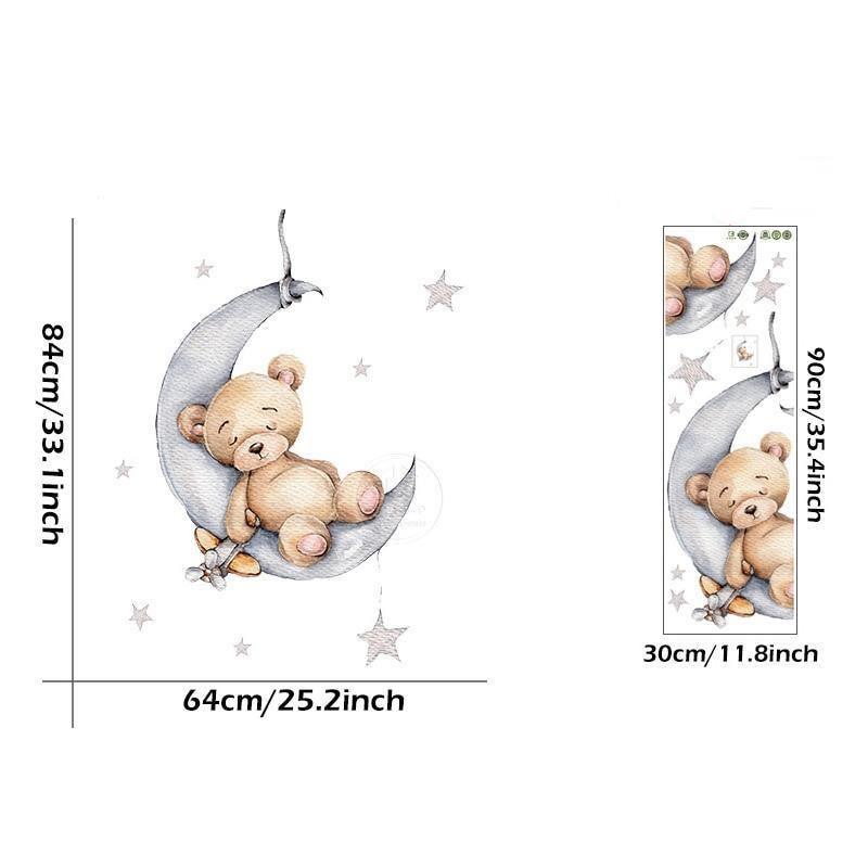 Sleeping On The Moon Wall Stickers - Fansee Australia