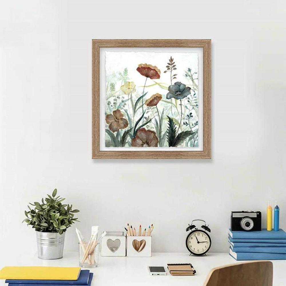 Beautiful Floral Framed Wall Art - 2 Pcs Set (40x50cm) - Fansee Australia