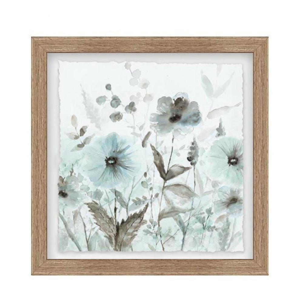 Beautiful Floral Framed Wall Art - 2 Pcs Set (40x50cm) - Fansee Australia