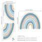 Transparent Removable Blue Colored Rainbow Wall Stickers - Fansee Australia