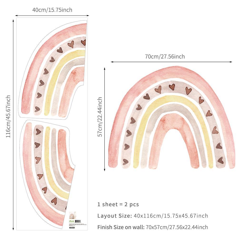 Bohemian Band of Color Wall Stickers - Fansee Australia