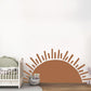 Boho Half Sun Removable Nursery Wall Sticker - artwallmelbourne