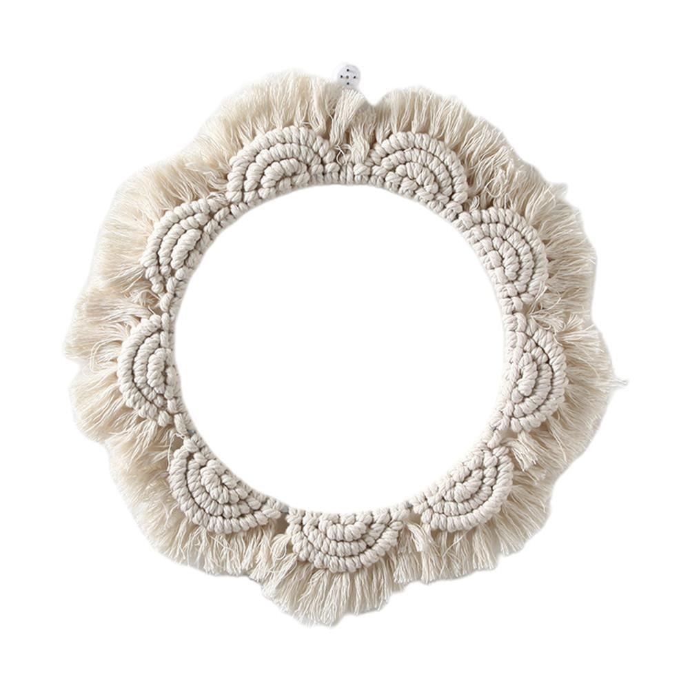 Boho Chic Macrame Round Wall Mirror - Fansee Australia