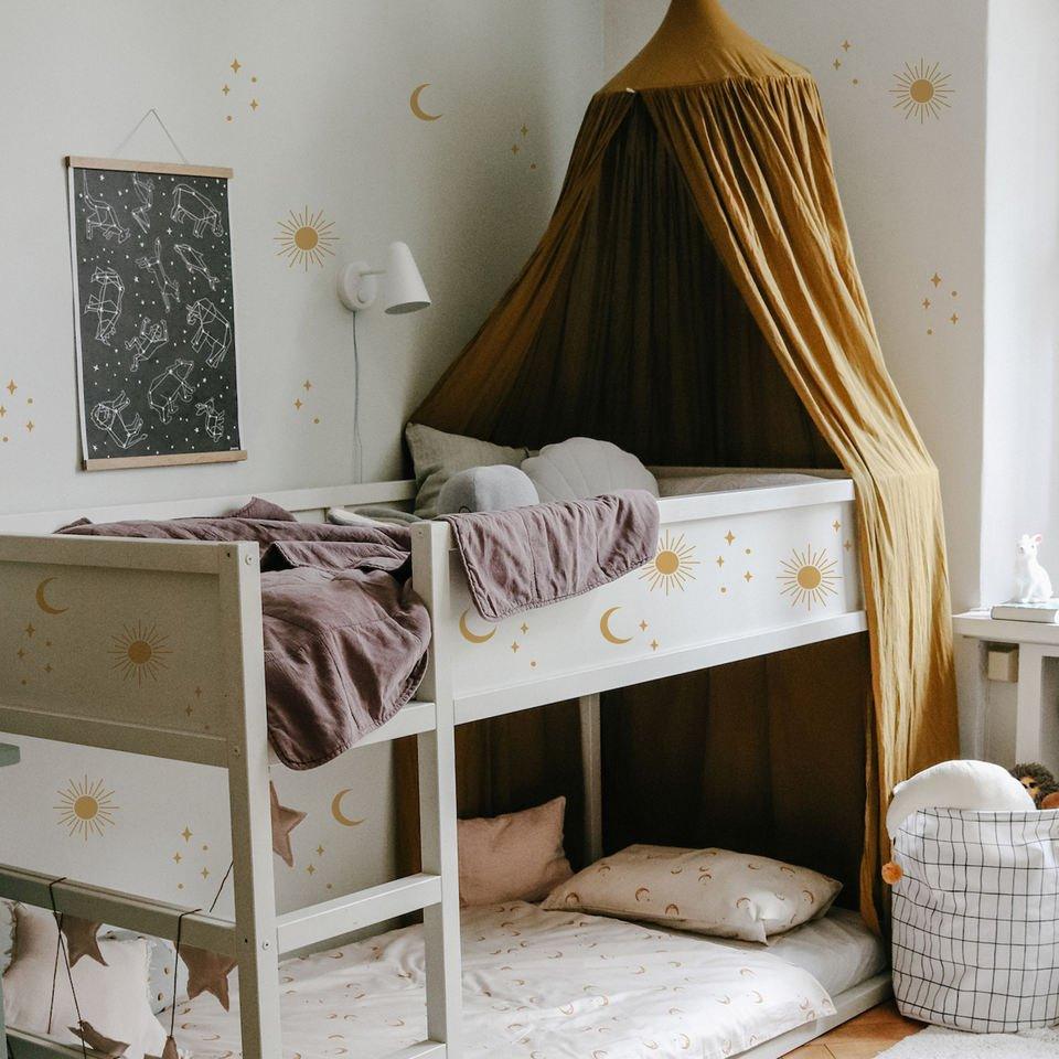 Sun Moon and Stars Wall Stickers - Fansee Australia