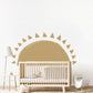 Boho Sunrise Removable Peel And Stick PVC Wall Sticker - artwallmelbourne