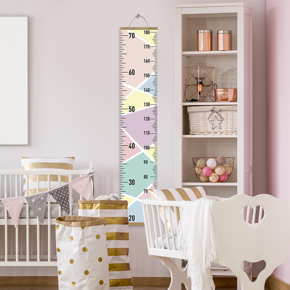 Colourful Canvas Growth Chart For Boys And Girls - Fansee Australia