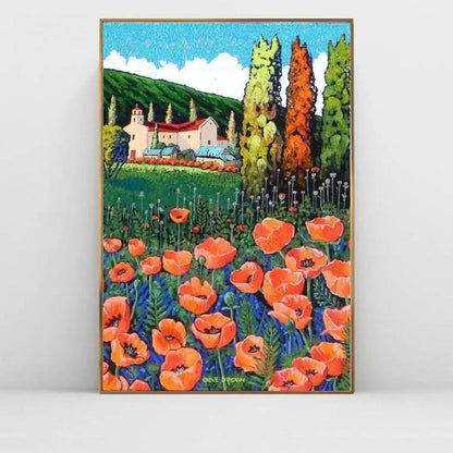 Chateau Diamond Painting Kit (45x60cm) - Fansee Australia