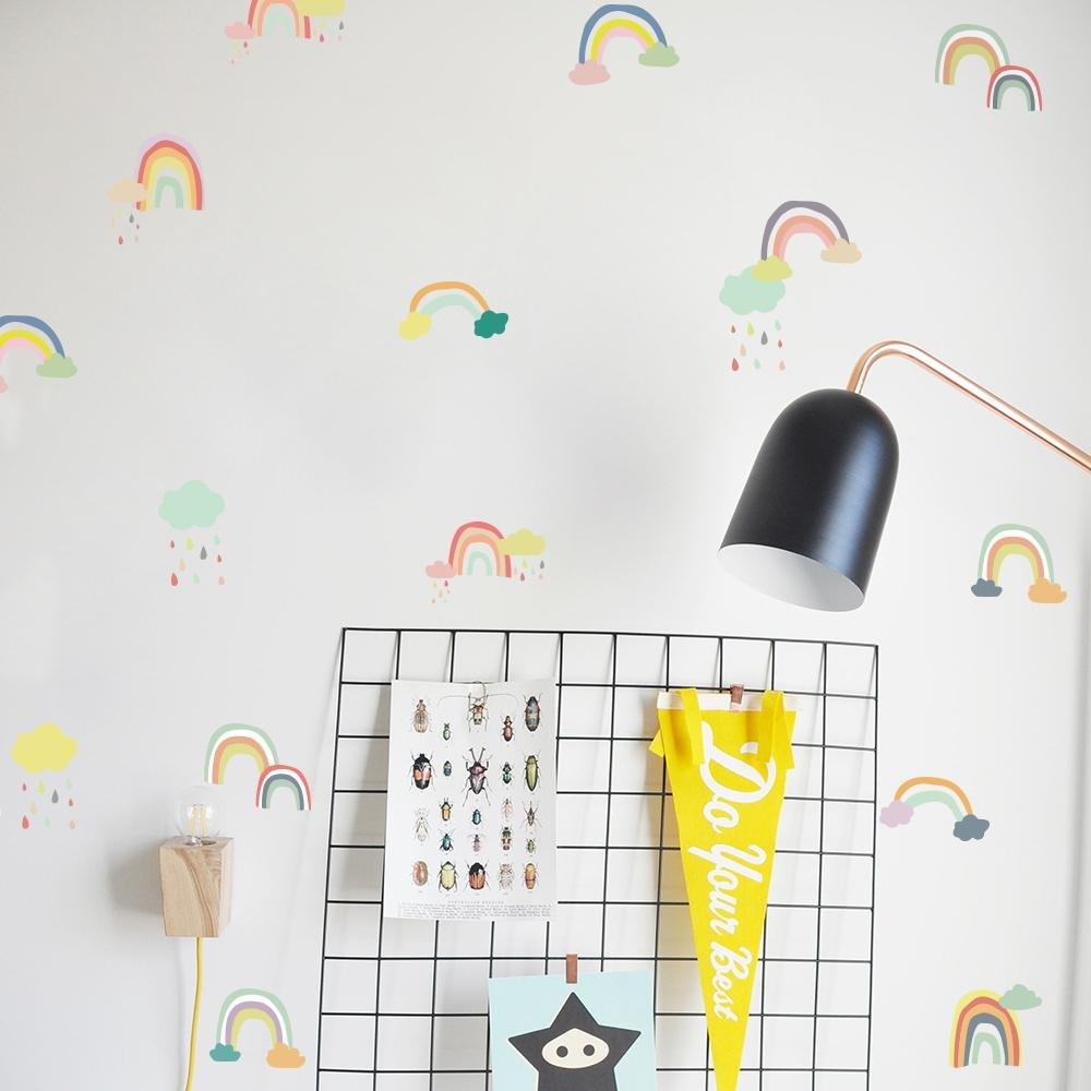 Colorful Rainbow Wall Stickers for Nursery - Fansee Australia