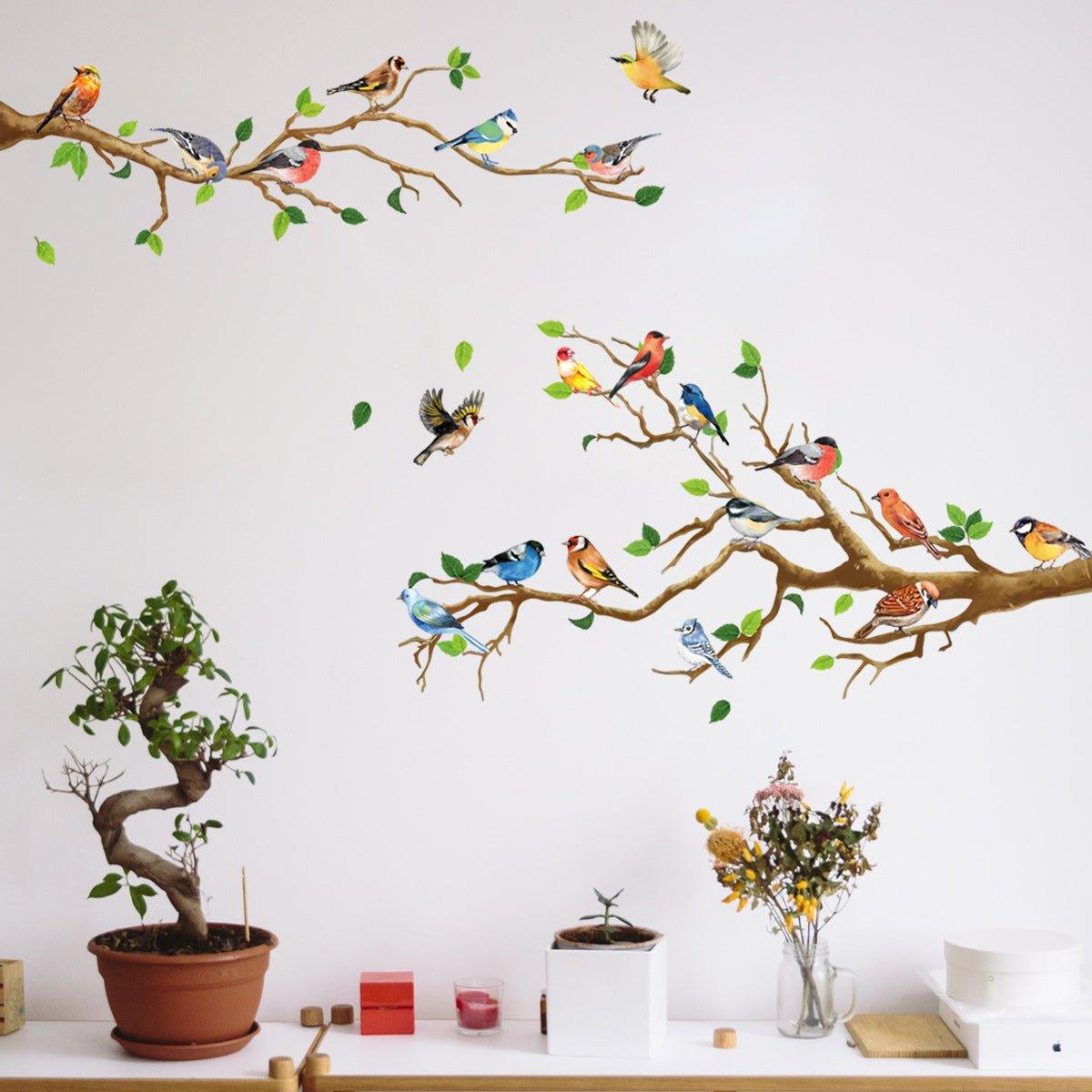 Colourful Birds Wall Stickers - Fansee Australia