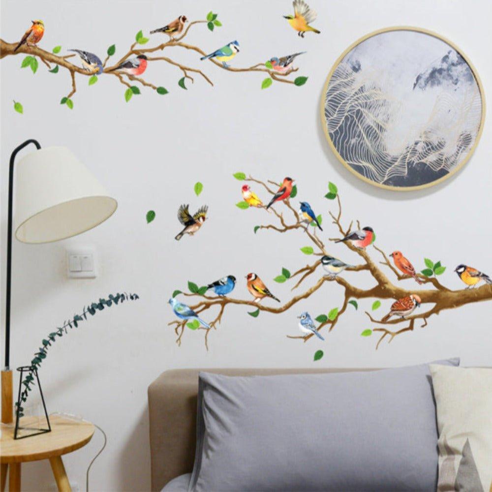 Colourful Birds Wall Stickers - Fansee Australia