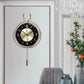 Golden Deer Head Luxury Wall Clock - Fansee Australia