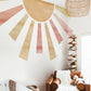Boho Half Sun Large Fabric Wall Decals - Fansee Australia