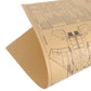Fighter Jet Series Wall Art Kraft Paper Poster (50x35cm) - Fansee Australia