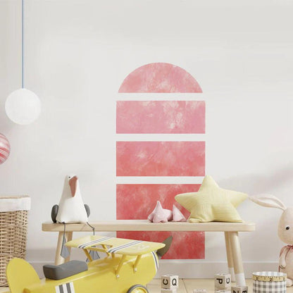 Geometric Abstract Arch Wall Sticker - artwallmelbourne