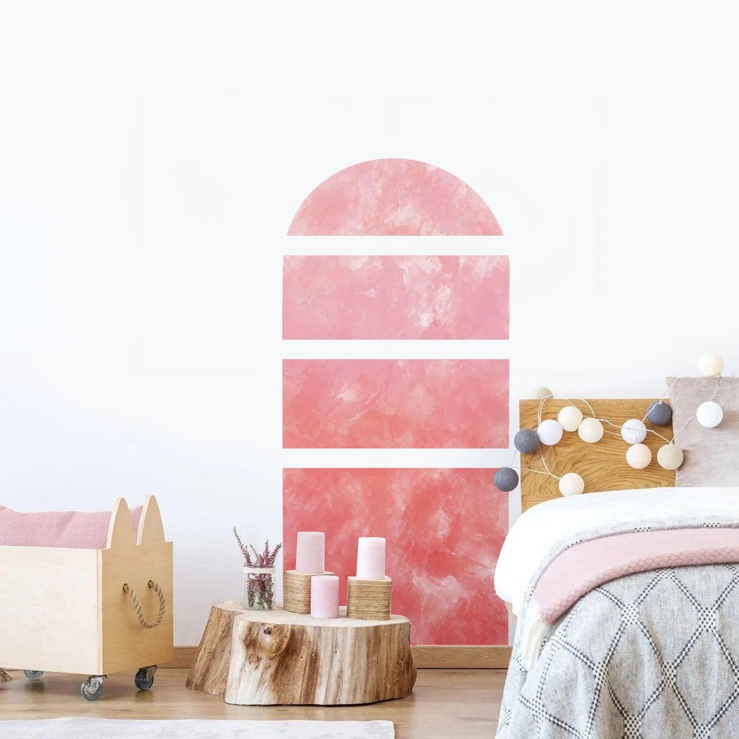 Geometric Abstract Arch Wall Sticker - artwallmelbourne