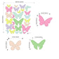Luminous Butterfly Glow In Dark Wall Stickers - Fansee Australia