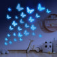 Luminous Butterfly Glow In Dark Wall Stickers - Fansee Australia