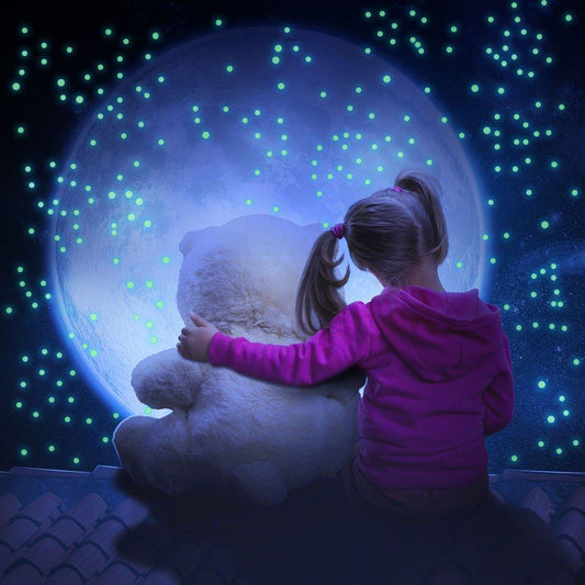 Luminous Dots Glow In Dark Wall Stickers - Fansee Australia