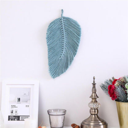 Beautiful Leaf Cotton Macrame Wall Hanging - Fansee Australia