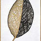 Hand Crafted Mixed Medium Leaf Framed Wall Art - 3 Pcs Set (60x90cm) - Fansee Australia