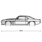 Handcrafted Luxury Car Metal Wall Art Home Decor - Fansee Australia