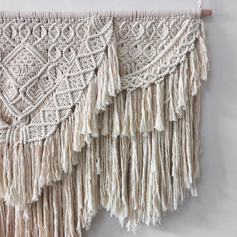 Handmade Extra Large Size Macrame Wall Hanging - artwallmelbourne