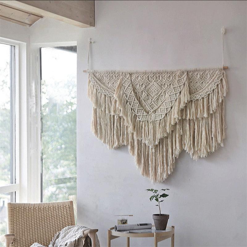 Handmade Extra Large Size Macrame Wall Hanging - artwallmelbourne