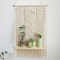 Macrame Wooden Floating Shelf Wall Hanging Planter - Fansee Australia