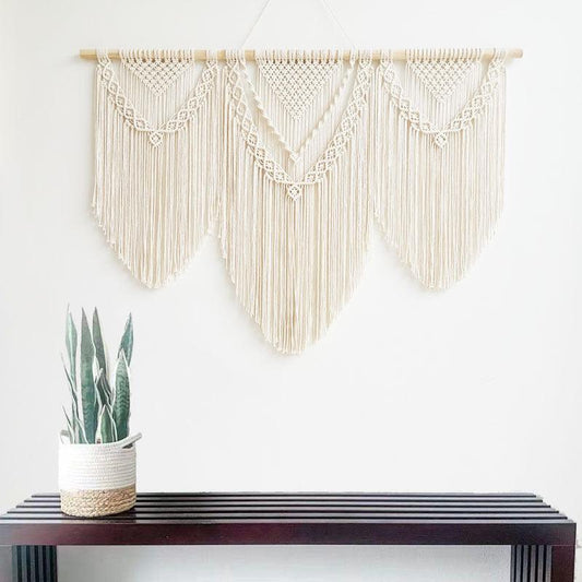 Handwoven Extra Large Macrame Wall Hanging Wall Art - artwallmelbourne