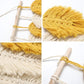 Handwoven Macrame Feather Wall Hanging - Fansee Australia