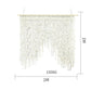 Handwoven Macrame Leaf Curtain Home Décor - artwallmelbourne