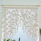 Handwoven Macrame Leaf Curtain Home Décor - artwallmelbourne