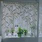 Handwoven Macrame Leaf Curtain Home Décor - artwallmelbourne