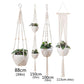 Handwoven Macrame Planters - 4 Pcs Set - artwallmelbourne