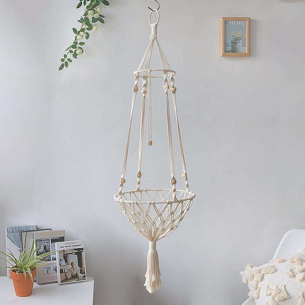 Handwoven Macrame Swing Pet Hammock - artwallmelbourne