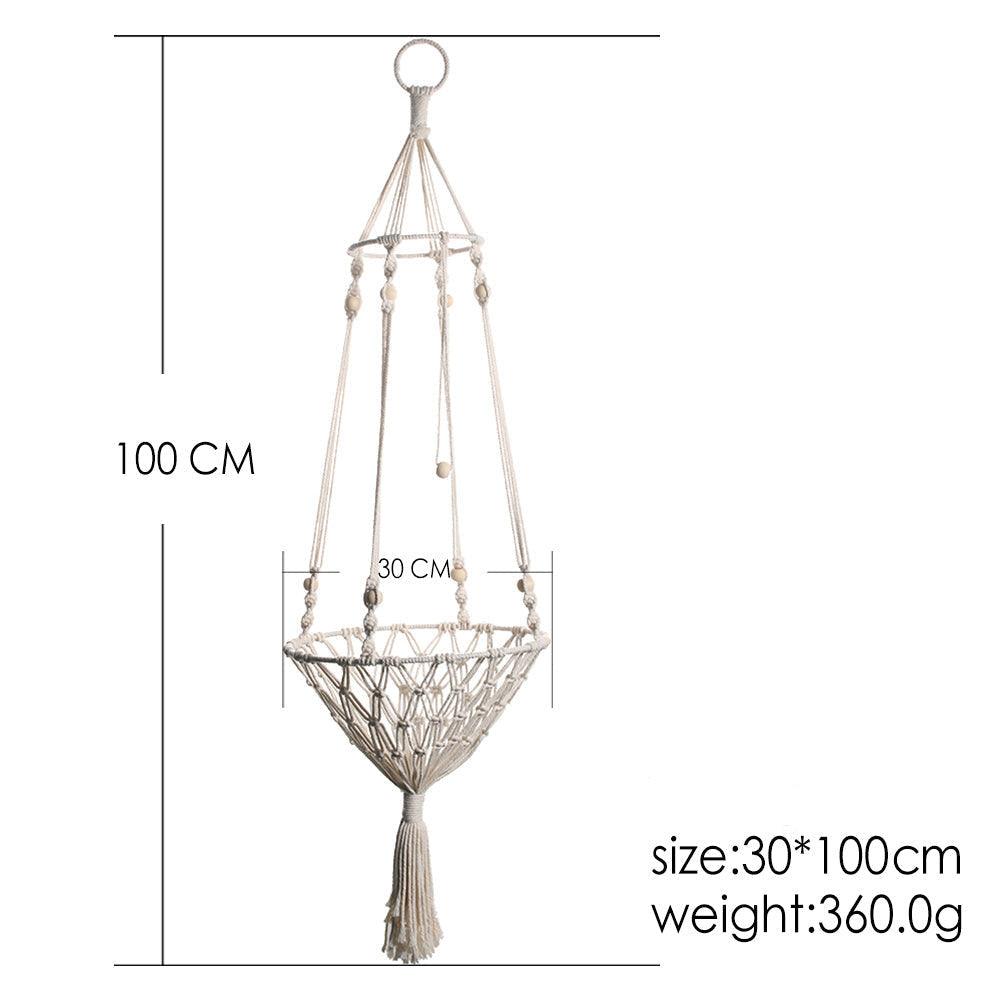Handwoven Macrame Swing Pet Hammock - artwallmelbourne