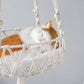 Handwoven Macrame Swing Pet Hammock - artwallmelbourne