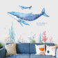 Large Humpback Whale Wall Stickers For Nursery - Fansee Australia