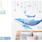 Large Humpback Whale Wall Stickers For Nursery - Fansee Australia