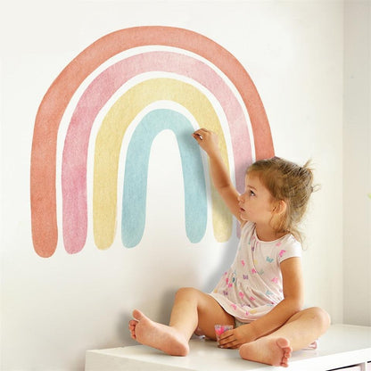 Multicoloured Rainbow Removable Wall Stickers - Fansee Australia