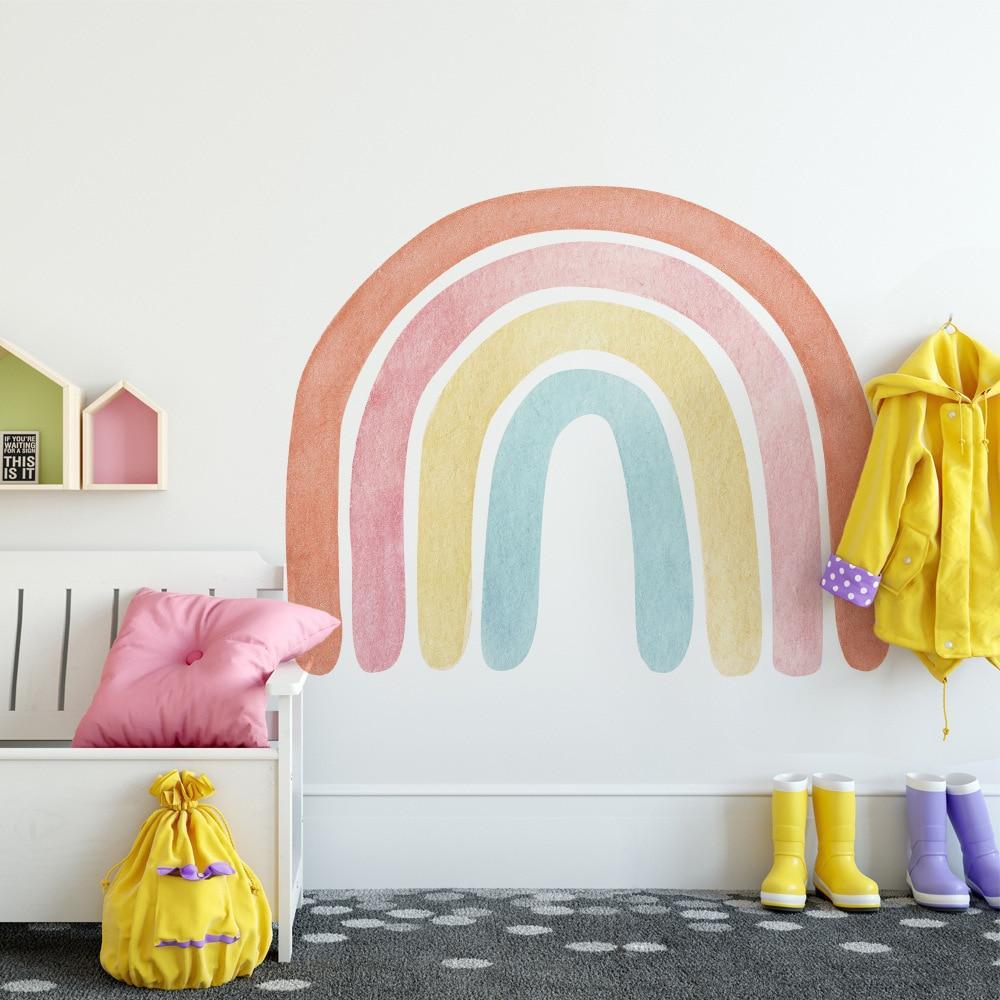 Multicoloured Rainbow Removable Wall Stickers - Fansee Australia