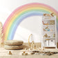 Large Fabric Multicoloured Rainbow Mural Wall Stickers - Fansee Australia