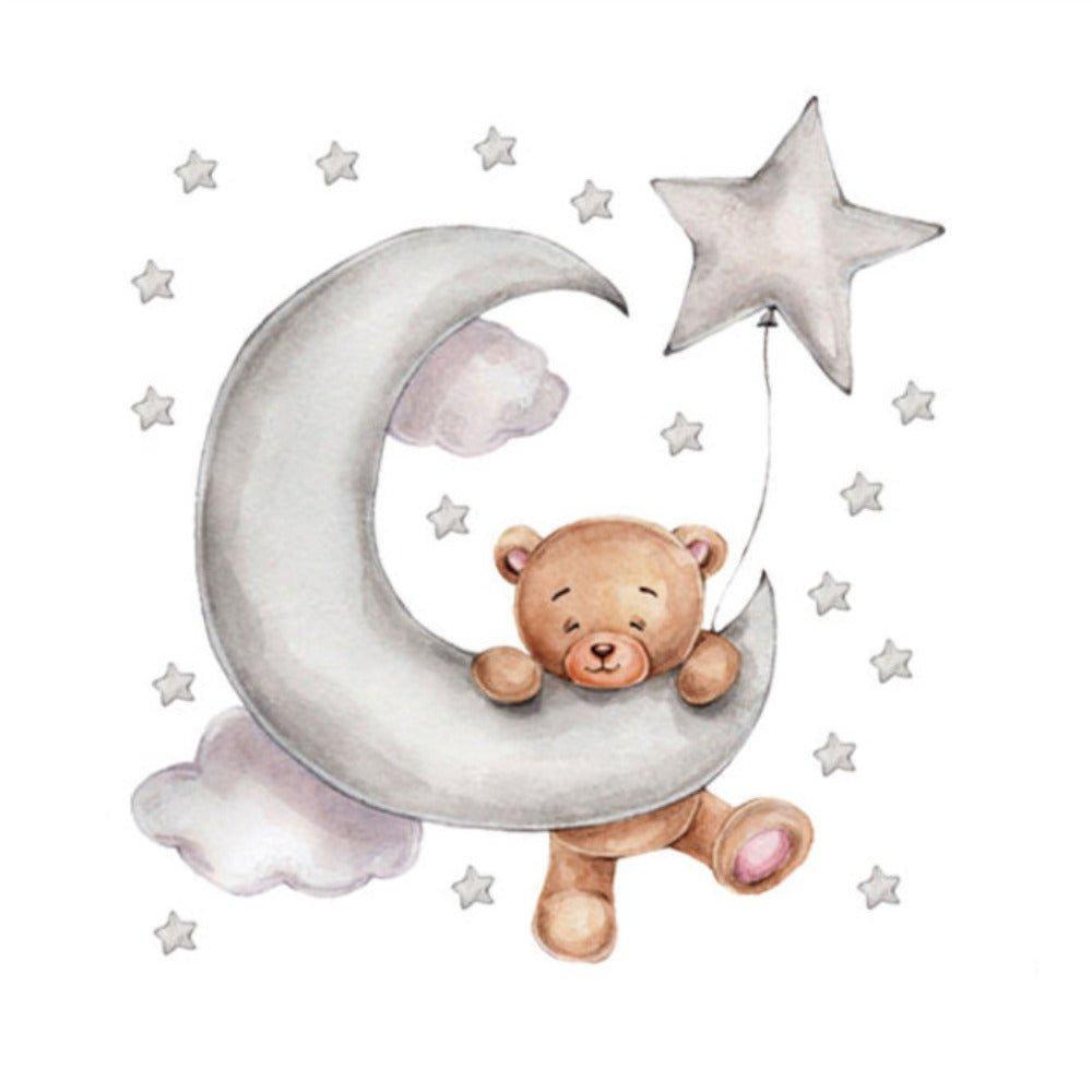 Lovable Baby Bear Wall Stickers - Fansee Australia