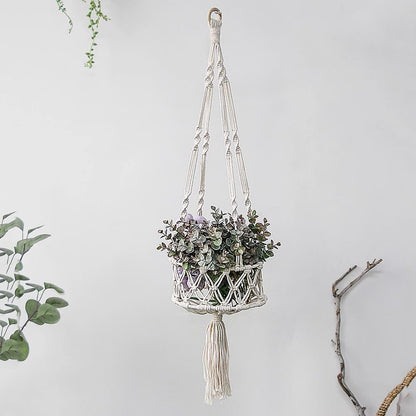 Macrame Wall Hanging Planter - artwallmelbourne