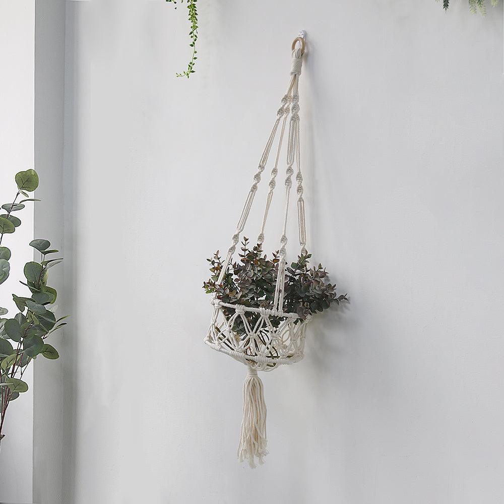 Macrame Wall Hanging Planter - artwallmelbourne